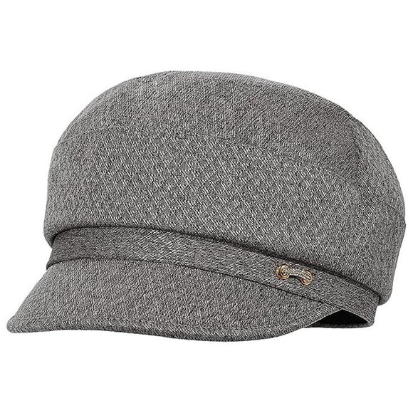 Women Retro Classic Visor Newsboy Cabbie Cap 4grey - Picture 1 of 6